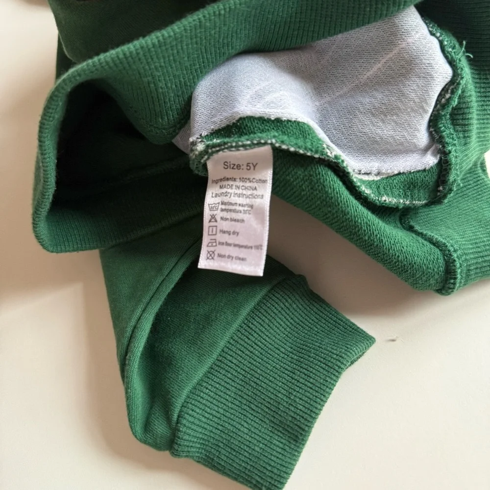 Kids Clothing Bundle with Sweatshirts, Pants and Dress 4Y-5Y Girl’s Boy’s